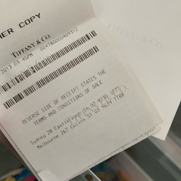 Tiffany & Co Key 🔑 ❤️ Pendant with chain 925 - Picture 5 of 5